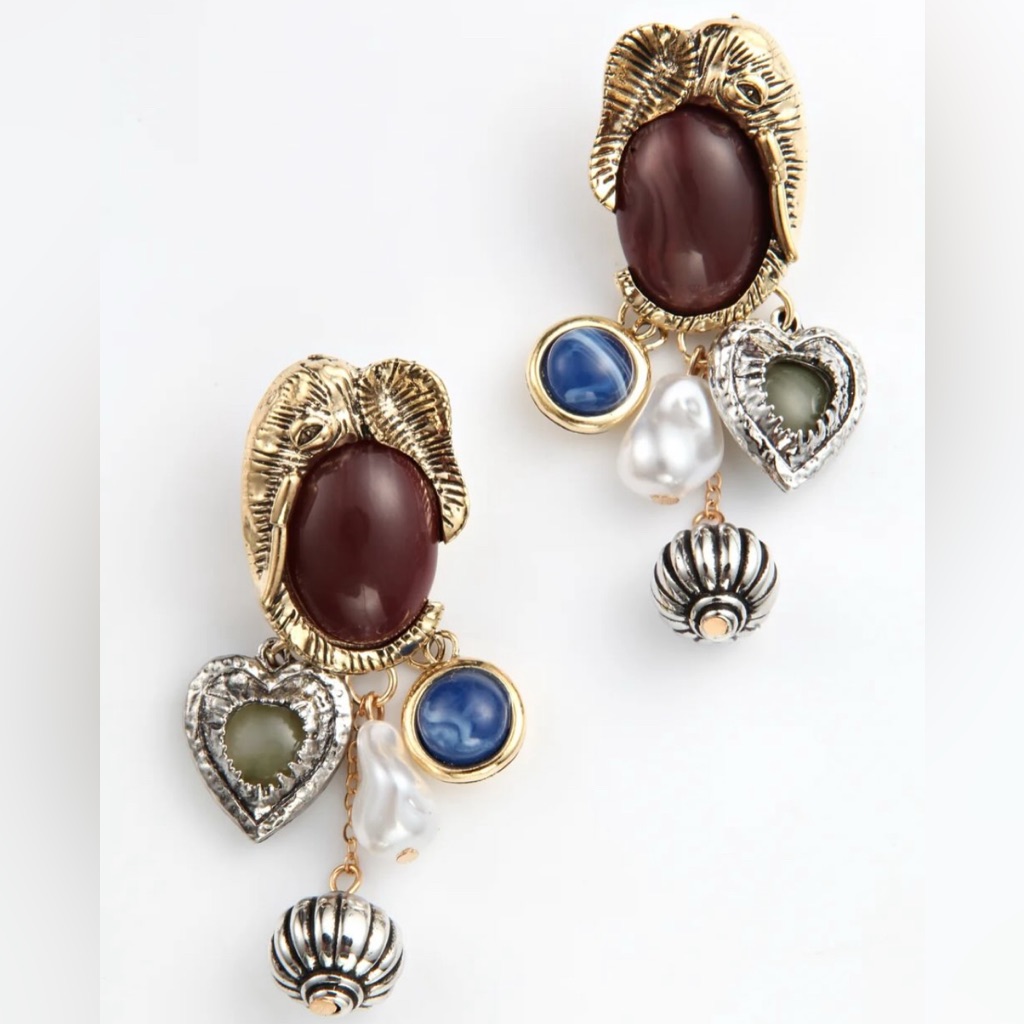 Zara Retro Style Dangle Earrings 38$